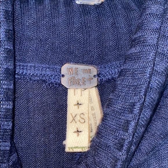 NWOT Free People Turtleneck Tank - Picture 5 of 6